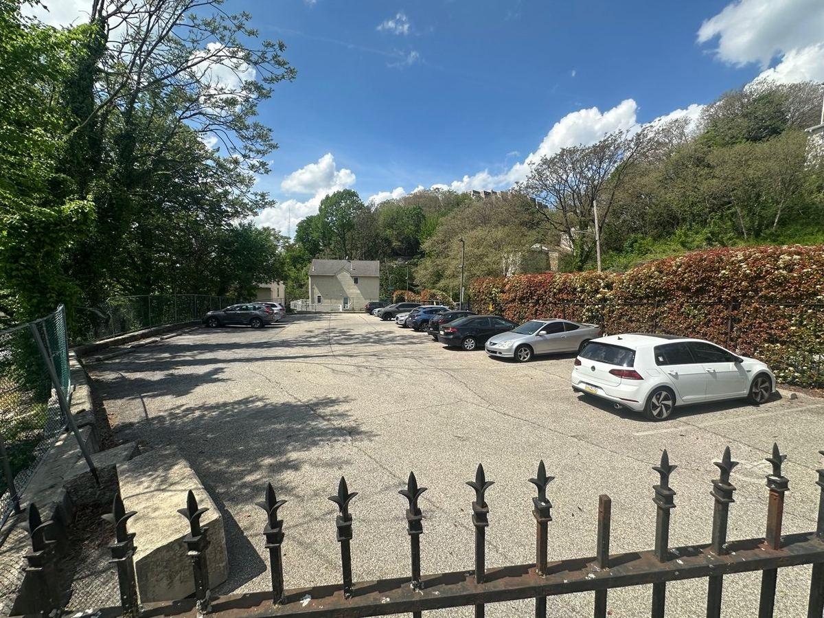 Free gated parking lot exclusively for Cotton Hill residents
